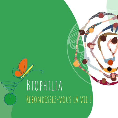 Capsule biophiliante, traversée qui relie en ligne